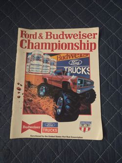 Vintage monster Truck program 1985