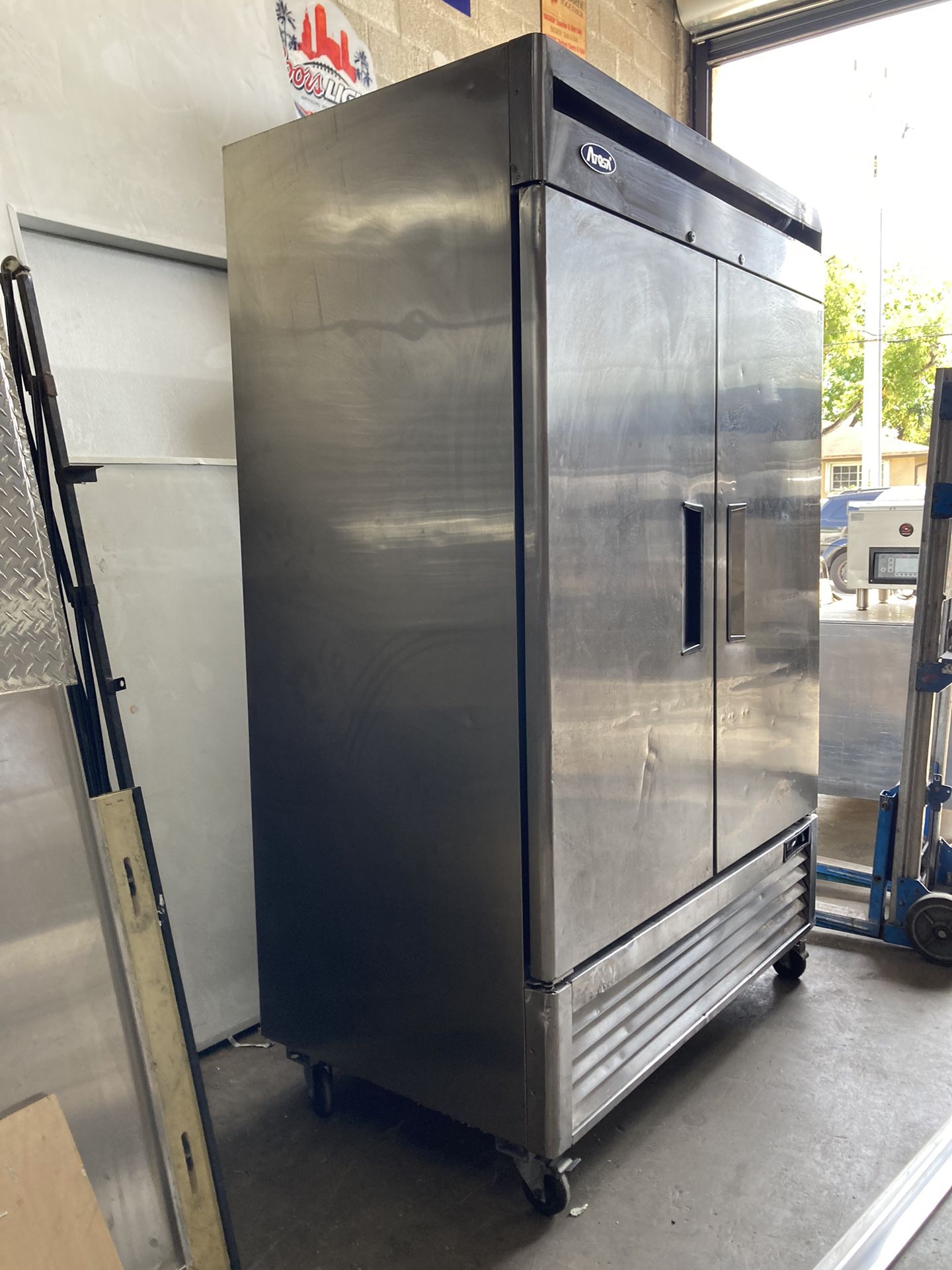 used /warranty heavy duty freezer $1100