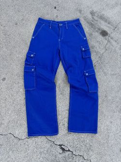 Ksubi Blue Cargo Pants