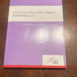 CONTENT MASTERY SERIES 