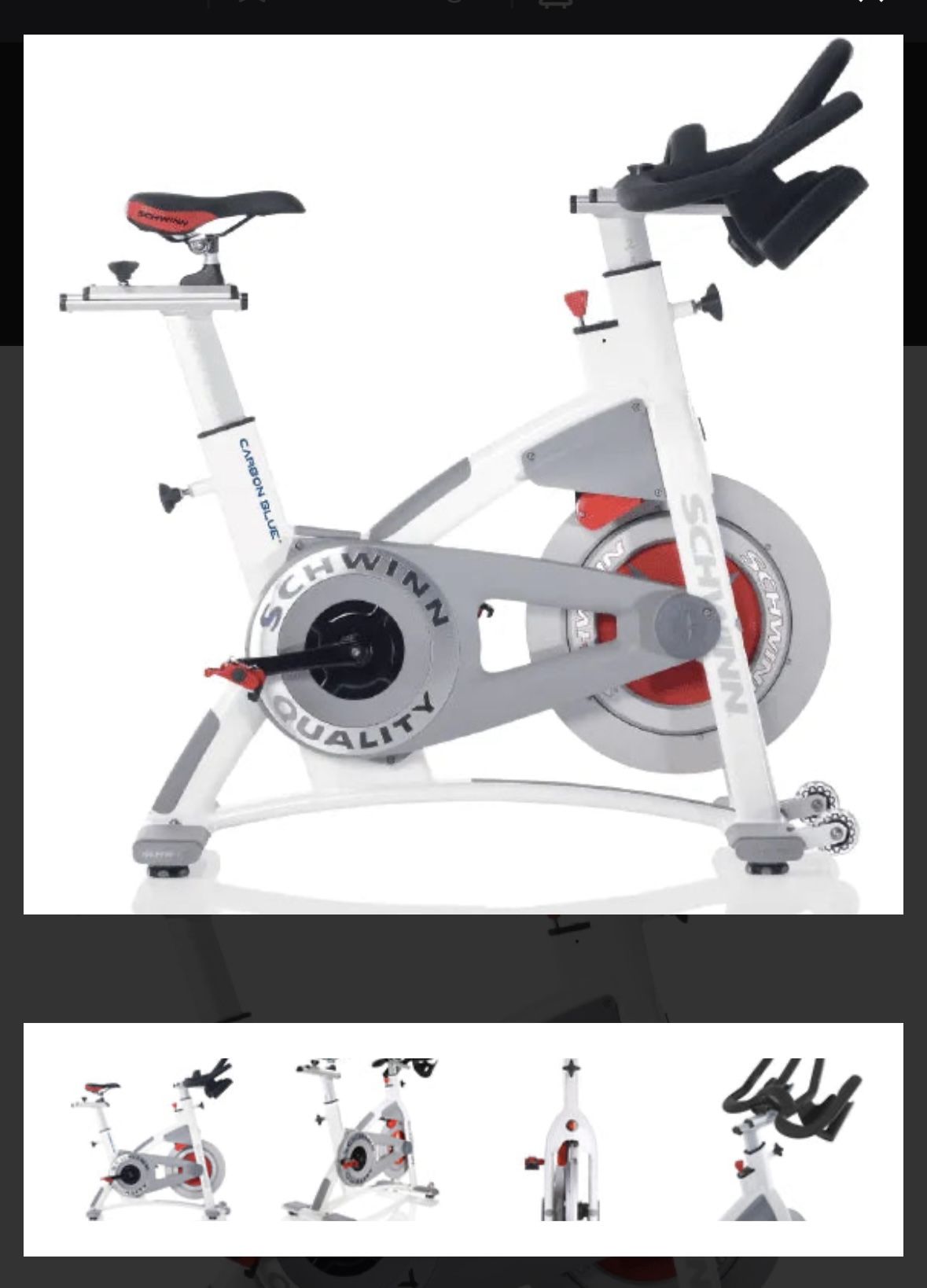 SCHWINN AC PERFORMANCE INDOOR CYCLE W/CHAIN DRIVE