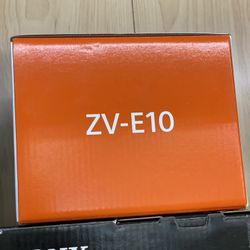 Sony ZV-E10 Camera 
