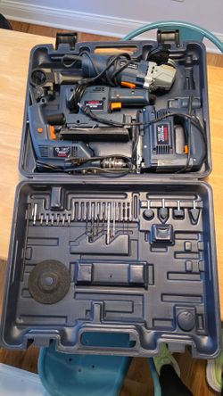 Bosch PSB 800-4 800W Power Tool Set — Impact Drill, Angle Grinder, Orbital Sander & Jigsaw