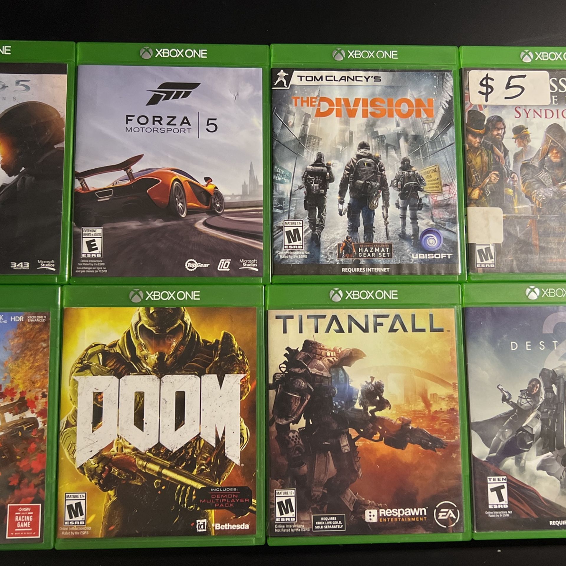 8 Games Xbox One