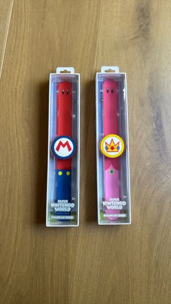 Super Nintendo World Power Up Bands – Mario & Peach