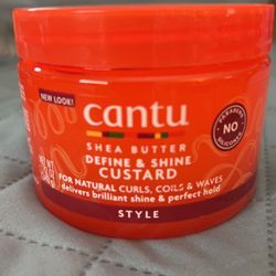 CANTÙ  Shea Butter Define & Shine Custard. 