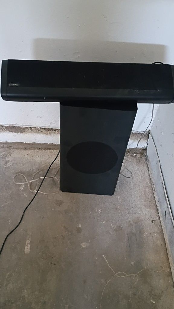 Bluetooth Sound Bar With Subwoofer 50$ OBO