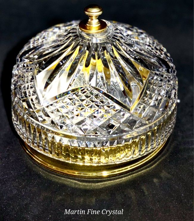Waterford Killarney Fine Cut Crystal Shade& Fixture