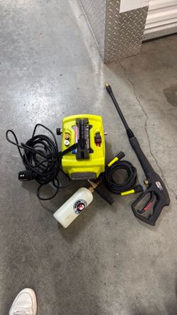 Ryobi Pressure Washer + Foam Cannon