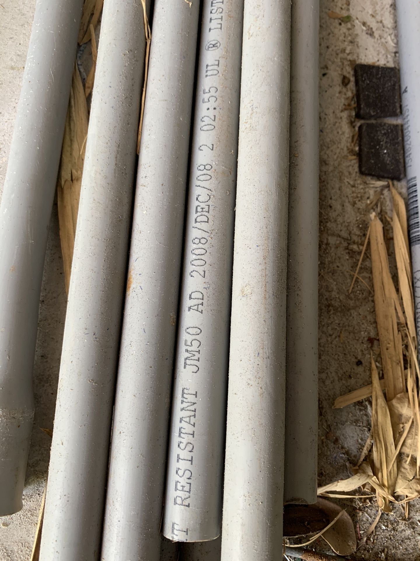 1/2” plastic conduit