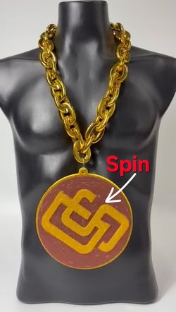 San Diego Padres Giant Cuban Chain Swag Chain