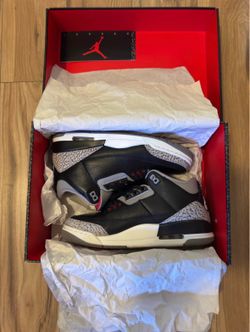 Jordan 3 black cement