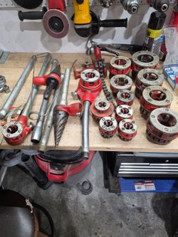 Ridgid plumbing threaders