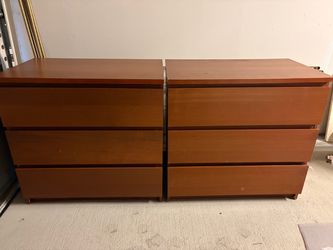 IKEA Malm 3 Drawers Dresser Set