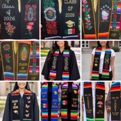 Graduation Stoles, Variety -  Estolas De Gradación, Variedad