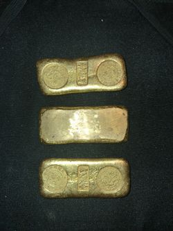 Exquisite Antique gold bars
