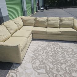 Large Quality Sectional With Sleeper Sofa