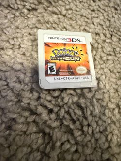 Pokémon Ultra Sun 3ds game