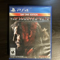 Metal Gear Solid V PS4 