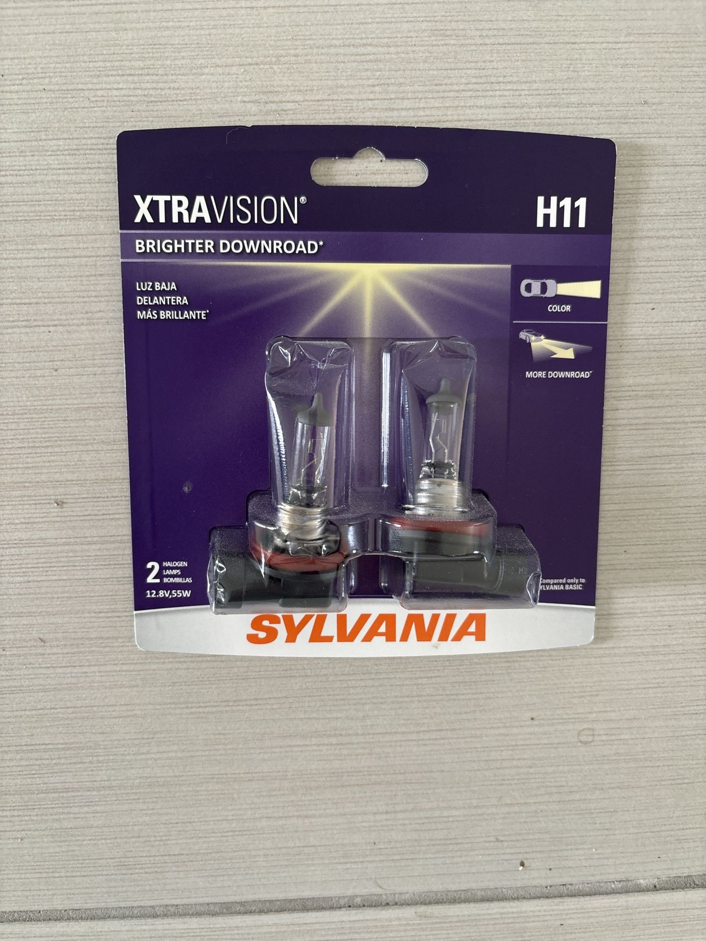 Sylvania Xtravision H 11 Headlight Bulb