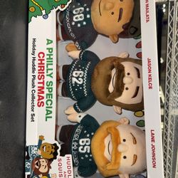 A Philly Special Christmas Holiday Huddle Plush Collector Set | IN HAND UNOPENED