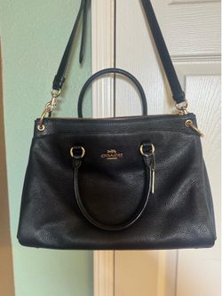 Black & Gold Coach Purse