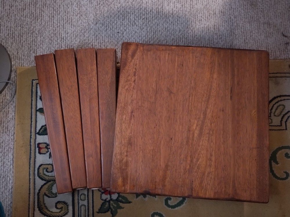 Real Wood End Table