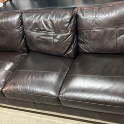 Donovan Leather Sofa $50 Each