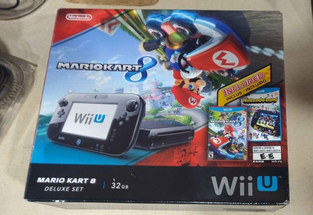 Nintendo Wii U Deluxe In Box