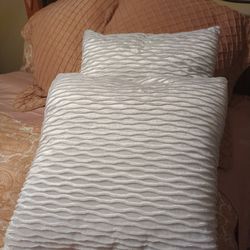 Hone Decor: White Throw Pillows 