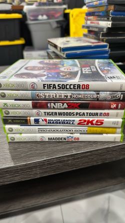 Xbox 360 Sports Games Bundle – Lot of 7