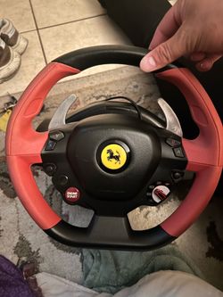 Xbox One Thrustmaster Ferrari 458 Spider Racing Wheel & Pedals