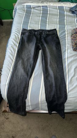 Faded Black Jeans
