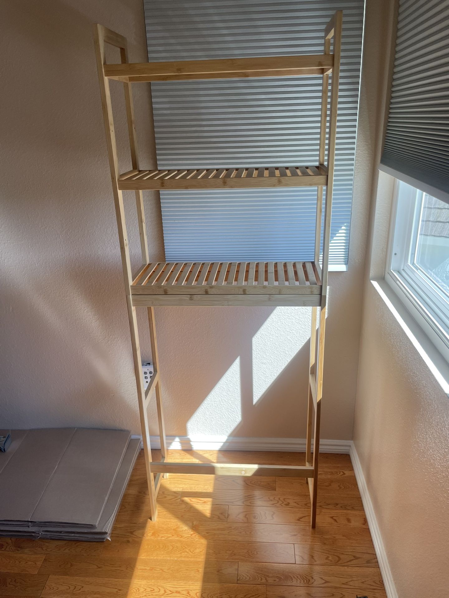 Over The Toilet Wooden Storage Rack