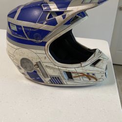 Fox Racing V 1  Star Wars R2-D2 Limited Edition Youth Medium Helmet