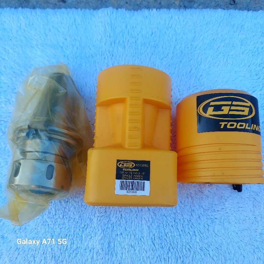 GS Tooling CAT 50 TG150- 3.50" Single Angle Collet Chuck
