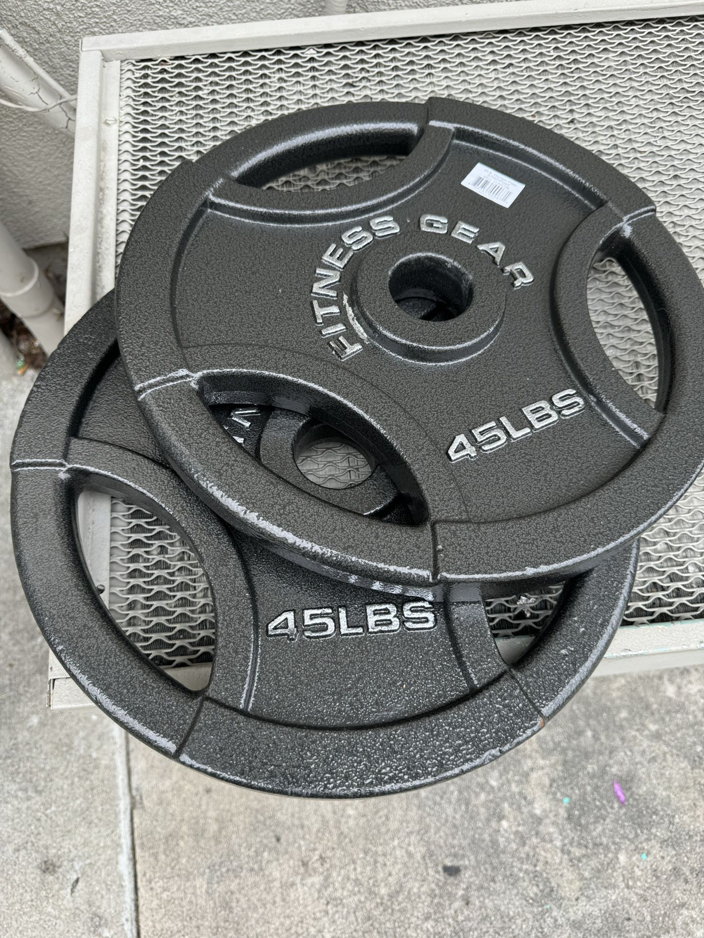 Olympic size weight plates 240 lbs