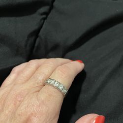 Gorgeous 14K Gold Plated Wedding Engagement Ring With Grade AAA Zirconia  ... Size 9 But Various Rings And Sizes 5-11 To Choose From... Ask To See !