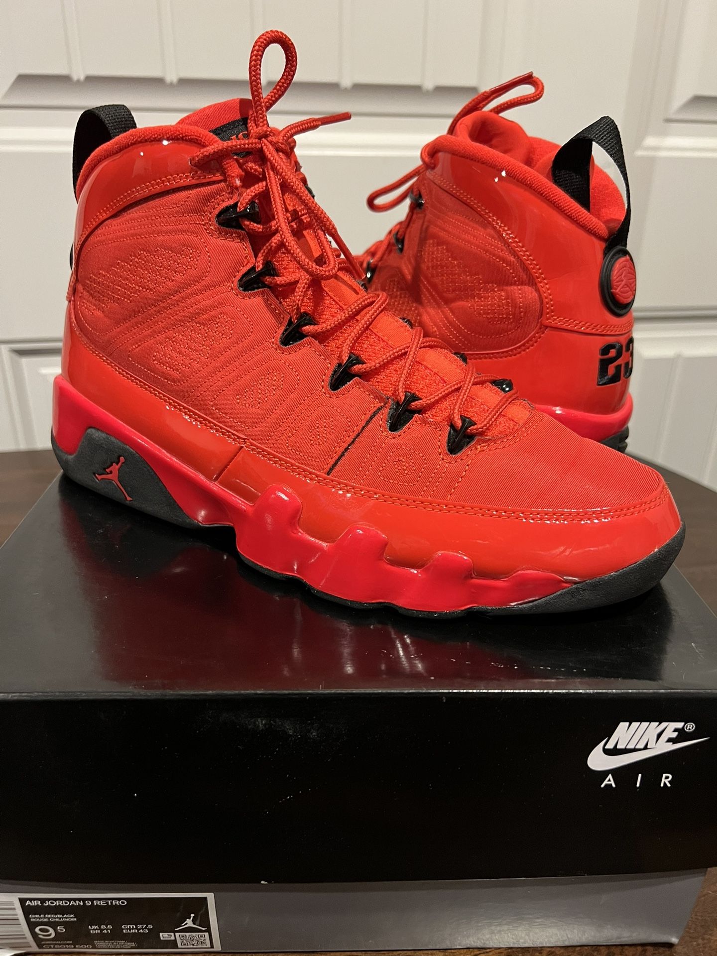 Nike Air Jordan 9 Retro Chili Red