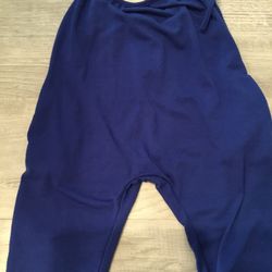 Blue Girl Pant Romper W/ Pockets 24M / 2T