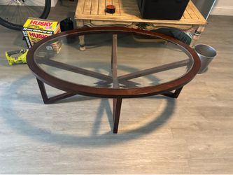 Glass top Table $10