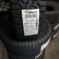 New Set Of Tires Rammus Xt 265 70 16 
