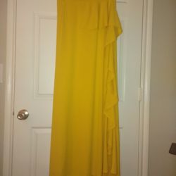 Yellow dress