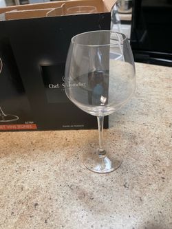 Large wine glasses