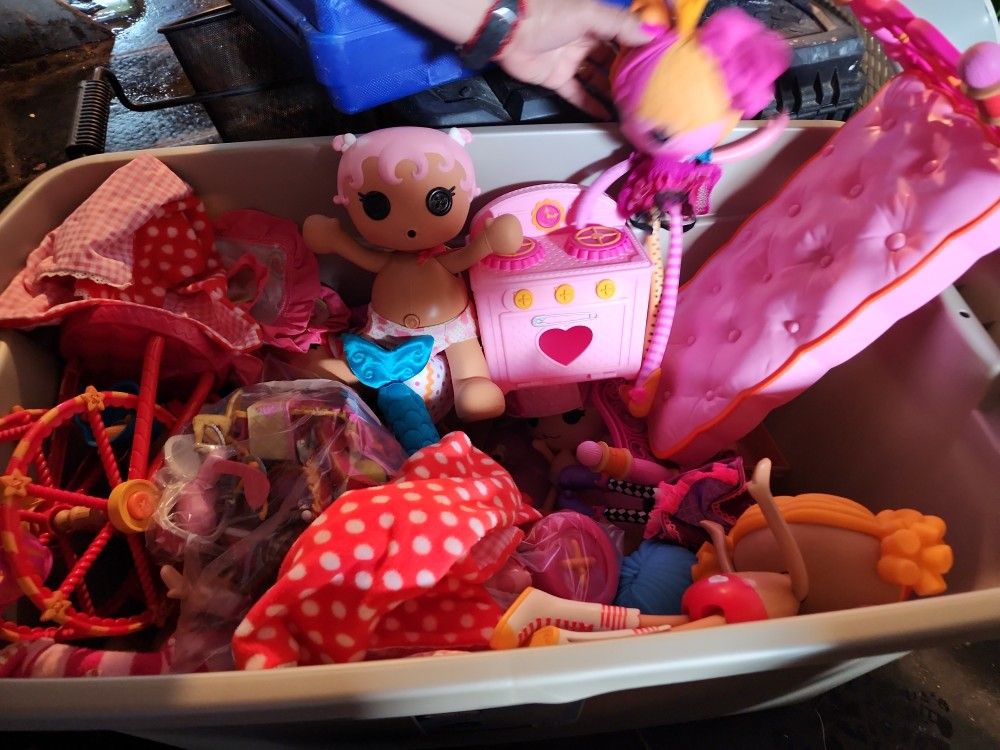 Box Of Lalaloopsy Dolls