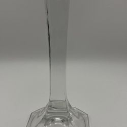 VTG Mikasa Austria Inn Crystal Candlestick Beautiful Clarity and Prism Colors ~ Sleek & Elegant