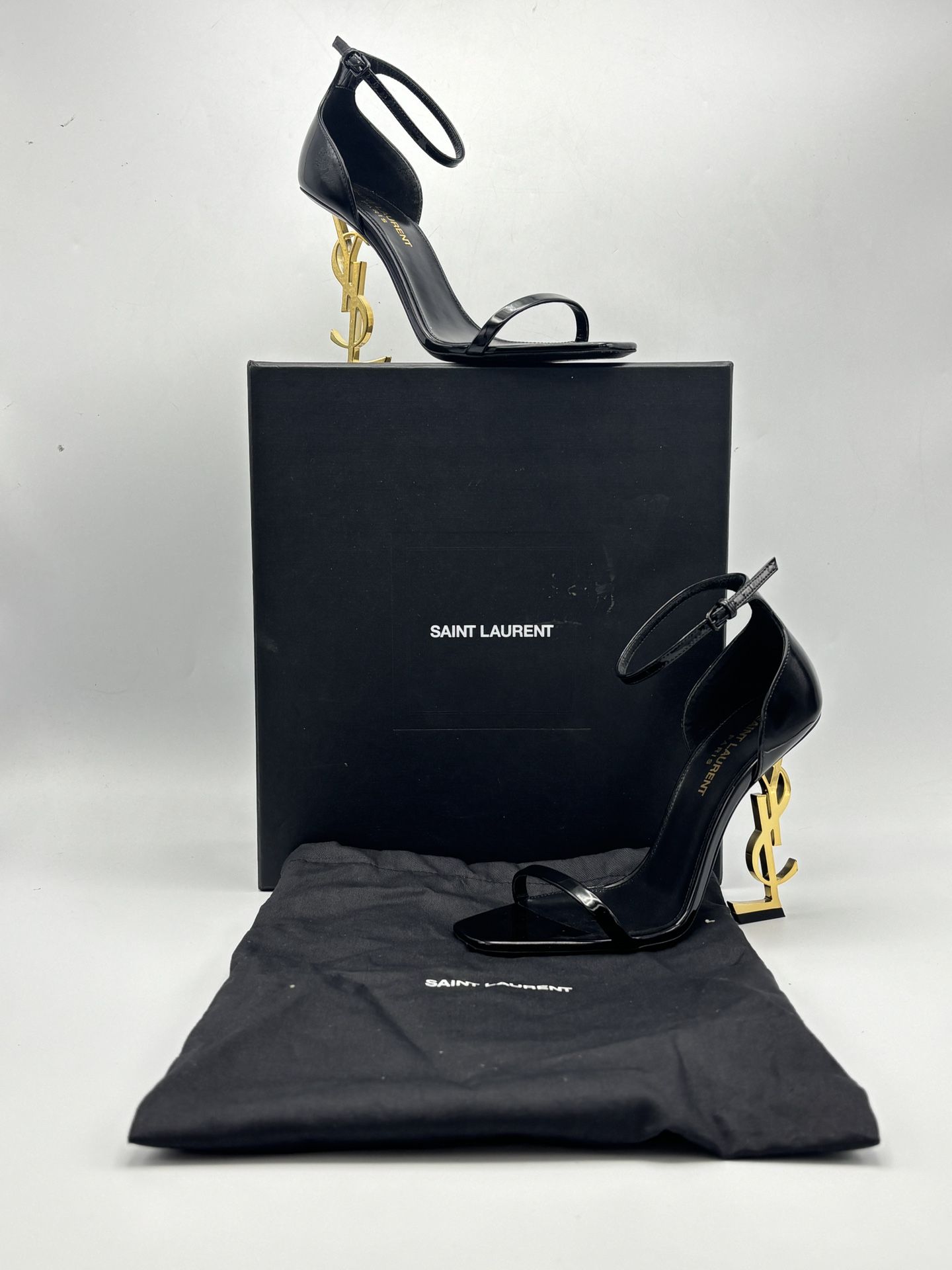 Saint Laurent Sandals with Cassandre Heel