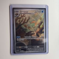 OMANYTE POKEMON CARD