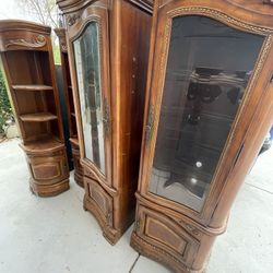 Large 4 Piece Hutch Shelving Unit