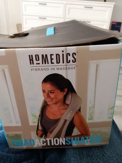 Homedics quad action shiatsu..new